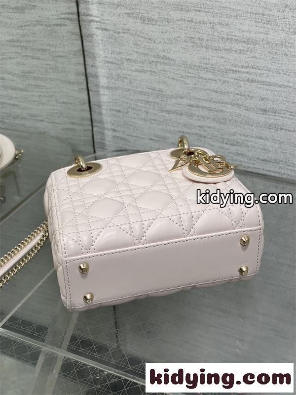 Classic Lady♥DIOR♥ディオールハンドバッグコピーショルダー付き2026人気ランキングピンク-4