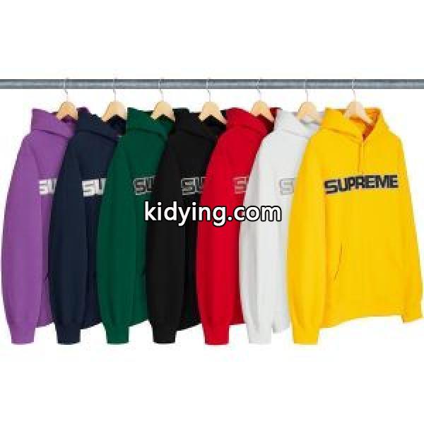 2018秋冬超激得低価シュプリーム コピー1 WEEK Supreme Perforated Leather Hooded Sweatshirtプルオーバーパーカー全7色_ジャケット パーカー セーター コート_メンズファッション_スーパーコピーブランド激安通販 専門店-0