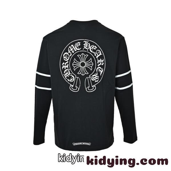 2026新作 N级品 Chrome Hearts クロムハーツ ロングTシャツ 33プリント クロスロゴ 長袖Tシャツ コットン クルーネック オーバーサイズ 人気アイテム-11