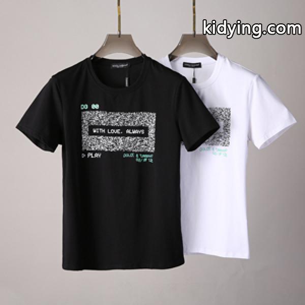 一目惚れした半袖をご紹介 DOLCE&GABBANA 2022新入荷 ドルガバコピーtシャツ 現代風のファッションセンス-0