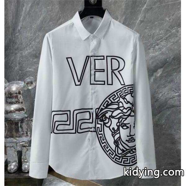 春夏の必需品 シャツ 2色可選 ヴェルサーチ コーデにアクセントをプラス VERSACE_ヴェルサーチ VERSACE_ブランド コピー 激安(日本最大級)-0