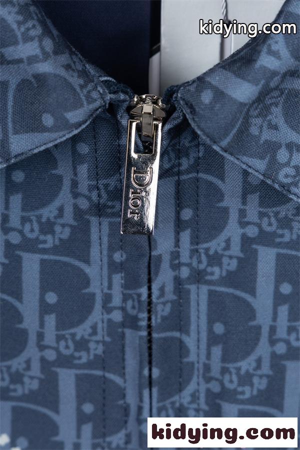 DIOR ディオール コピー 完売警報 ストリート映え ロゴ総柄 デニムジャケット 2026新作-4
