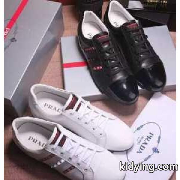 2016 【人気ブログ掲載】 プラダ PRADA フラットシューズ  2色可選_スニーカー、靴_メンズファッション_スーパーコピーブランド激安通販 専門店-0