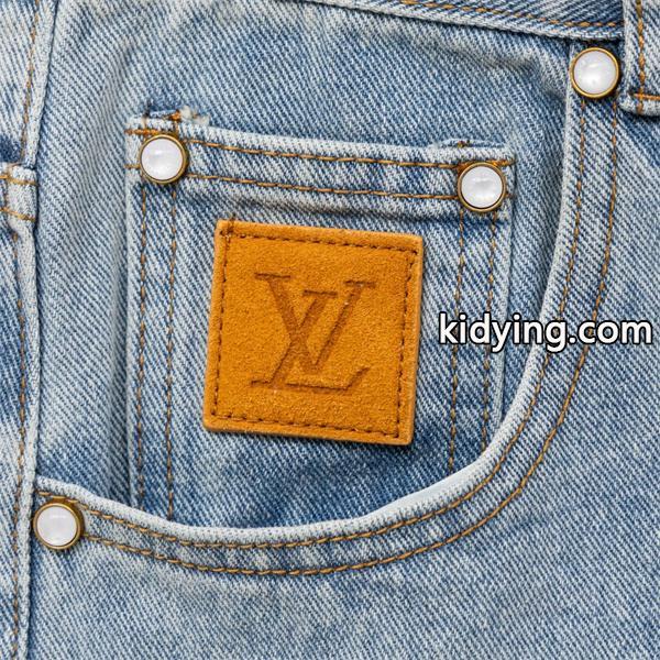 2025秋冬おすすめ ライトブルー 上品 透明感 ストレート LOUIS VUITTON ルイヴィトン コピー デニム-5