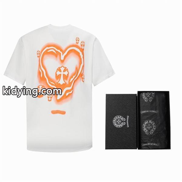 今年も量産! CHROME HEARTS相性が良く断然オススメ クロムハーツ 半袖Tシャツ 2色可選__ブランド コピー 激安(日本最大級)-0