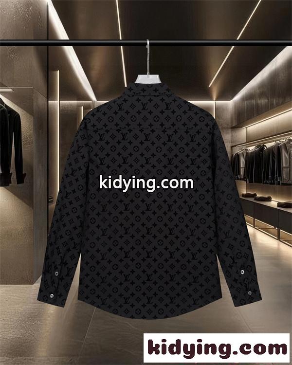 長袖シャツ 高級質感 都会派モード 2026新作 上質 LOUIS VUITTON ルイヴィトン コピー-1