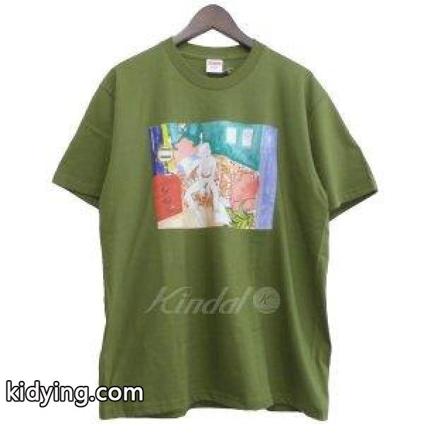 SUPREME 2018AW「Bedroom Tee」ベッドルームTシャツ カーキ サイズ：M (原宿店) 180830 :8020000122603:カインドオル - 通販ショッピング-0