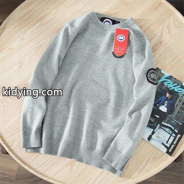 定番 マルチカラー ワンポイントロゴ 柔らか質感 秋冬万能 カナダグース コピー Canada Goose ニット-4