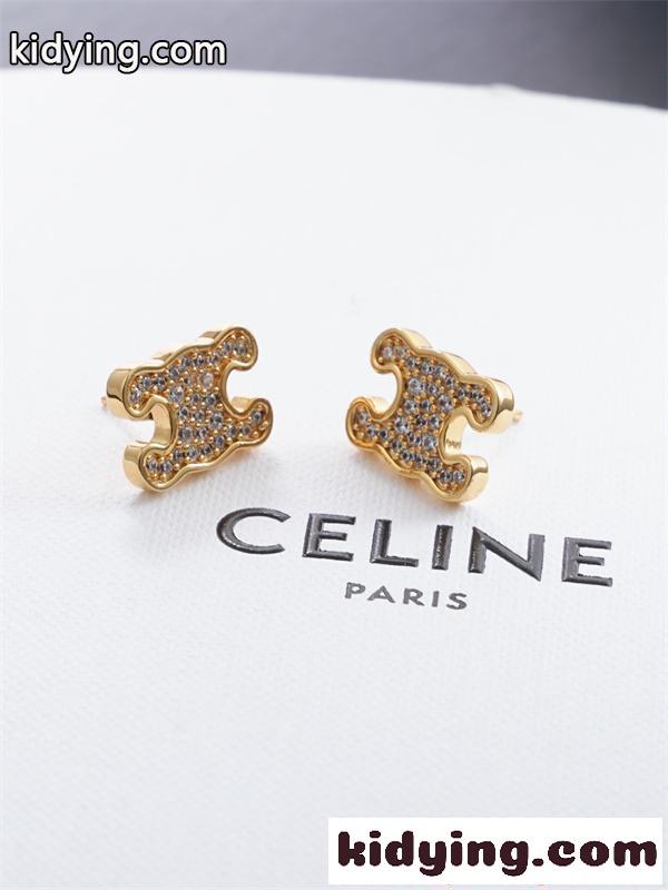 2026高級☆アクセサリーCELINE セリーヌ ピアスコピー芸能人愛用ファッションジュエリー-4
