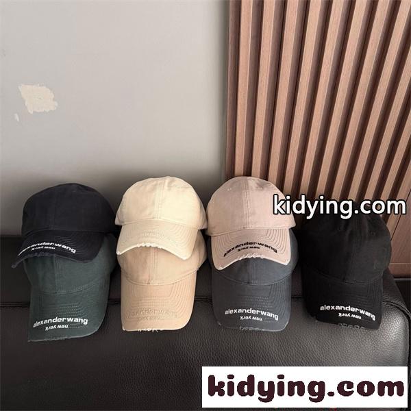 キャップ ウォッシュ加工 シンプル 軽量設計 ストリート Alexander wang 定番 アレキサンダーワン コピー-1