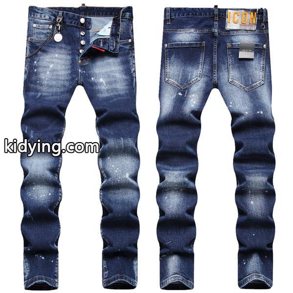 最旬おすすめ人気コーデ DSQUARED2 今季マストアイテム ディースクエアード テーパードデニムパンツ__ブランド コピー 激安(日本最大級)-0