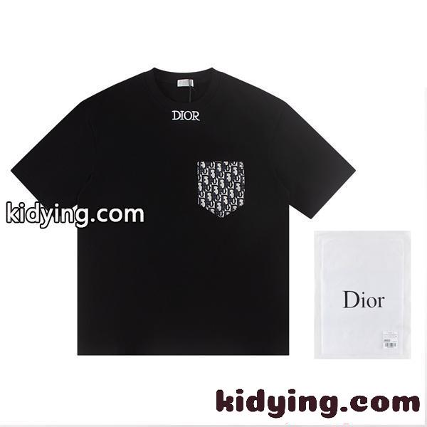 DIOR ディオール コピー 人気急拡大 洗練モード 半袖Tシャツ カジュアル 2026新作-0