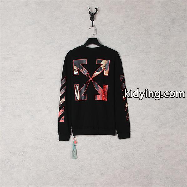 Off-White オフホワイト コピー プレミアム おすすめ 激安 プリント スウェット 個性派-3