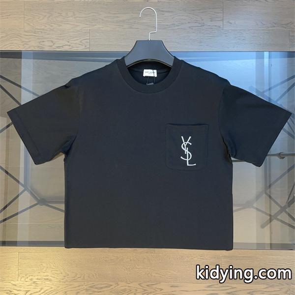 春夏 Saint Laurent サンローラン コピー半袖Tシャツファッション_スーパーコピーブランド激安通販 専門店-0