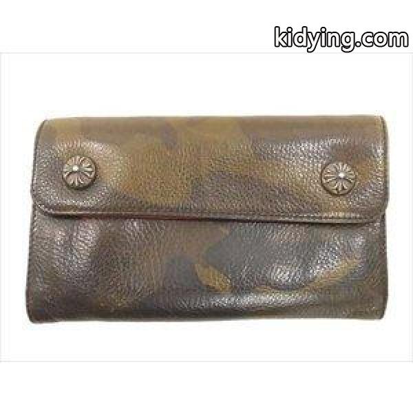 クロムハーツ WAVE ウェーブ ロング ウォレット 財布 カモフラ 迷彩系 CHROME HEARTS 【中古】 :f80812804h0305ik19:ブランド専門店LIFE - 通販ショッピング-0