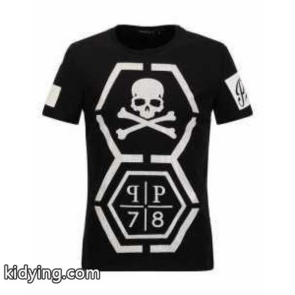 半袖Tシャツ 2色可選 2017春夏 落ち着いた感覚 フィリッププレイン PHILIPP PLEIN_フィリッププレイン PHILIPP PLEIN_ブランド コピー 激安(日本最大級)-2