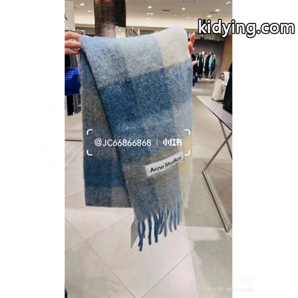 存在感 マルチカラー ロゴ ACNE STUDIOS アクネ ストゥディオズ コピー  マフラー レア-8