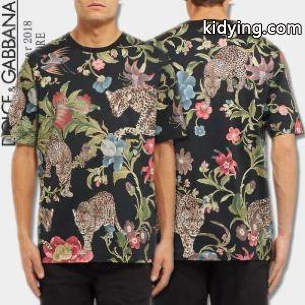 オンライン販売 ドルチェ&ガッバーナ Dolce&Gabbana 半袖Tシャツ 入手困難 2018年流行_ドルチェ&ガッバーナ DOLCE & GABBANA_ブランド コピー 激安(日本最大級)-0