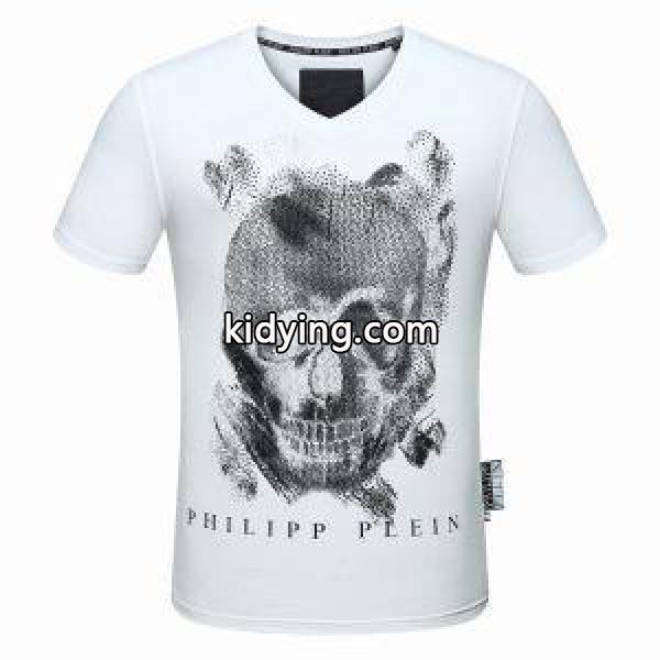半袖Tシャツ 2色可選 夏の定番スタイル 2018aw フィリッププレイン PHILIPP PLEIN_フィリッププレイン PHILIPP PLEIN_ブランド コピー 激安(日本最大級)-1