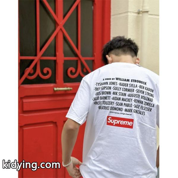 Supreme 22FW Play Dead Tee シュプリームコピー 半袖Tシャツ_メンズファッション_スーパーコピーブランド激安通販 専門店-0