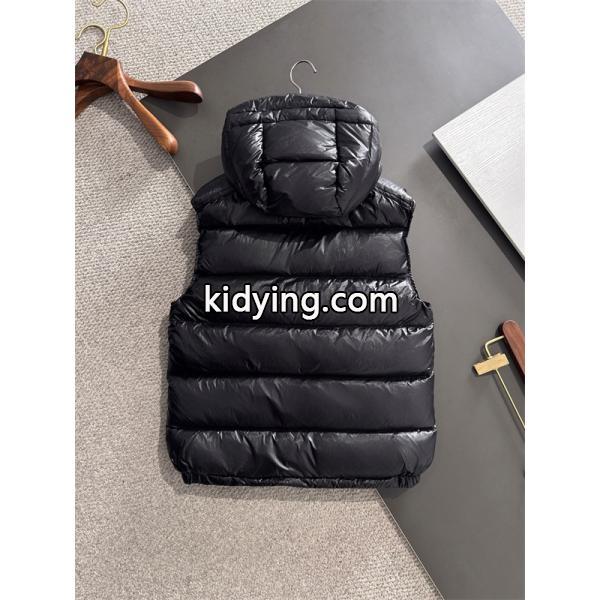 ホワイトフード付 軽量スタイル MONCLER モンクレール コピー ダウンベスト 秋冬温かさ重視-7