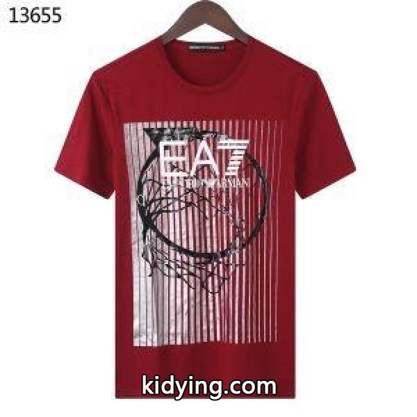 ARMANI アルマーニ 半袖Tシャツ 4色可選 季節感もプラス2019新作 今夏のお気に入りスタイル_アルマーニ ARMANI_ブランド コピー 激安(日本最大級)-2