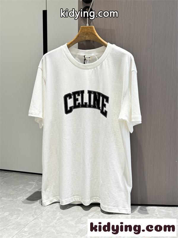 2026トレンド☆☆CELINE セリーヌ tシャツスーパーコピーシンプルデザインお洒落快適-1