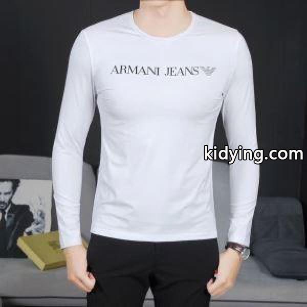 アルマーニ ARMANI 2017秋冬 爆買い品質保証 3色可選 長袖Tシャツ 素敵_アルマーニ ARMANI_ブランド コピー 激安(日本最大級)-1