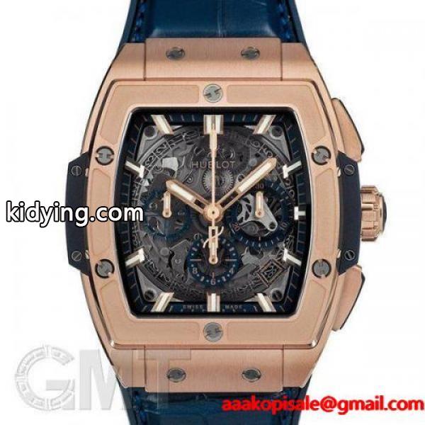 ウブロ スピリットオブビッグバン キングゴールド ブルー 42mm 641OX7180LR HUBLOT 【新品】【メンズ】 【腕時計】-0