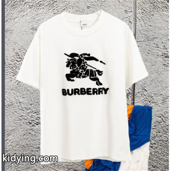 知的優秀アイテム バーバリー夏の王道　適度な上品さ  BURBERRY 2色可選洗練されたスタイル  Tシャツ/ティーシャツ_半袖Tシャツ_メンズファッション_スーパーコピーブランド激安通販 専門店-0