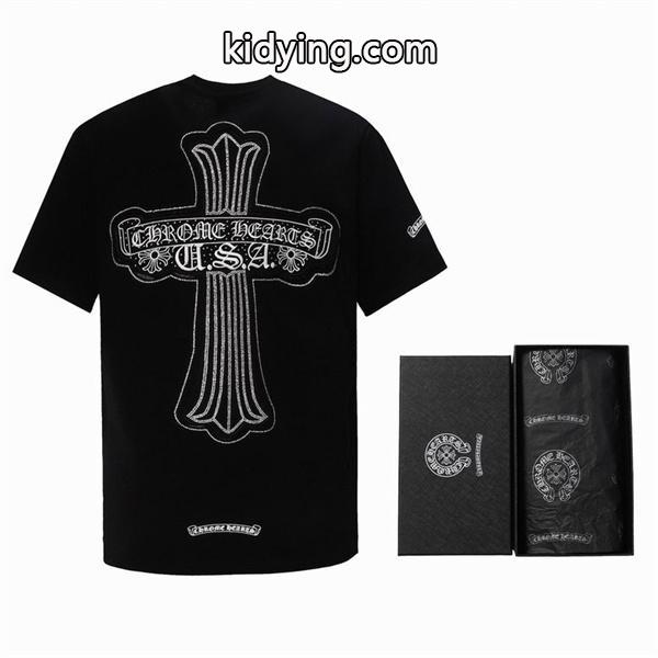 着心地の良いCHROME HEARTS クロムハーツ コピー 激安 涼し気な夏の半袖Tシャツ_ブランド コピー 激安(日本最大級)-0