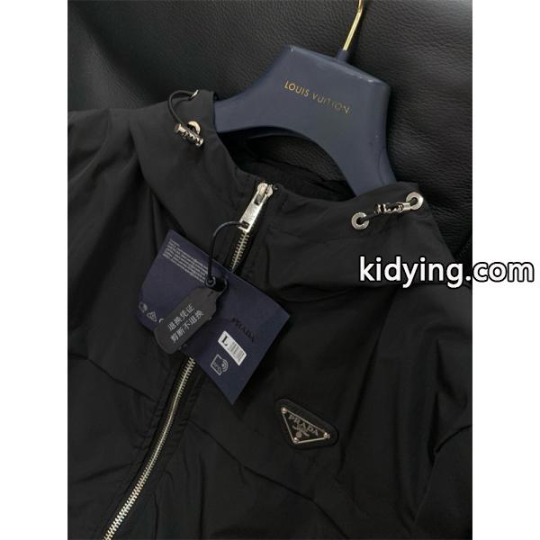 2026新着 ジャケット ブラック 話題 多機能 おすすめ PRADA プラダ スーパーコピー-4