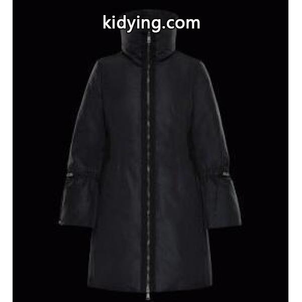 暖かいモンクレール レディース ロングダウンジャケット アウターMONCLER ALNUS ハイネックダウンコート-0