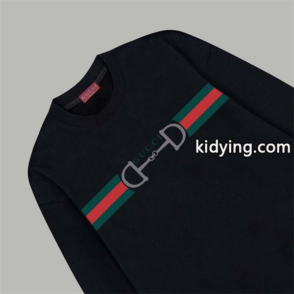 GUCCI コピー グリーンレッドストライプ ホワイト グッチ パーカー ユニセックス 人気定番-3