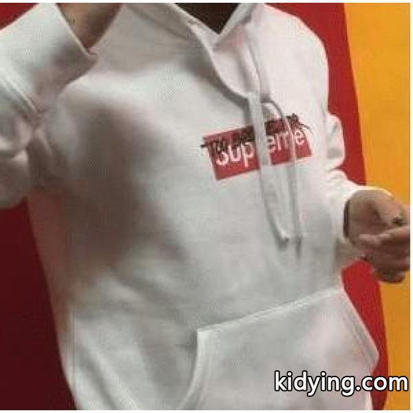 大人気アイテムシュプリームパーカーコピープルオーバーパーカーSUPREME BOX LOGO 裏毛ホワイト-0