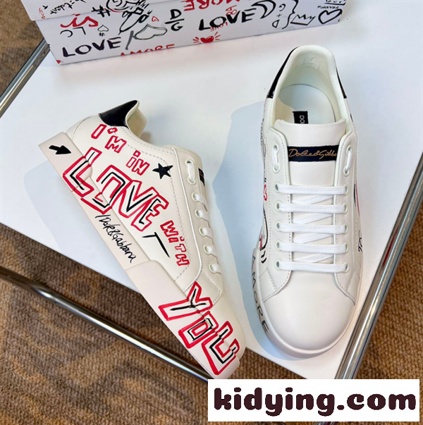 2026激安通販❤ ドルチェ&ガッバーナ スニーカースーパーコピーDOLCE&GABBANAスタイリッシュホワイトシューズ-0
