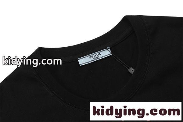 人気 PRADA プラダ スーパーコピー 半袖Tシャツ 新作 男女兼用 当店イチオシ お洒落-2