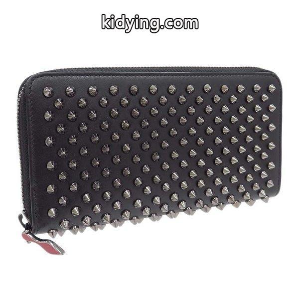 Christian Louboutin クリスチャンルブタン ラウンドファスナー長財布 パネトーネ 1165065 スタッズ Panettone Zipped Continental Wallet 未使用品 :87525:つるや質店 - 通販ショッピング-0