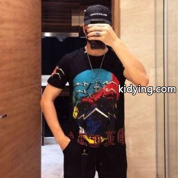 カジュアルスタイルを軽快に PHILIPP PLEIN Tシャツ/半袖2019春夏は人気定番 2色可選フィリッププレイン_フィリッププレイン PHILIPP PLEIN_ブランド コピー 激安(日本最大級)-2