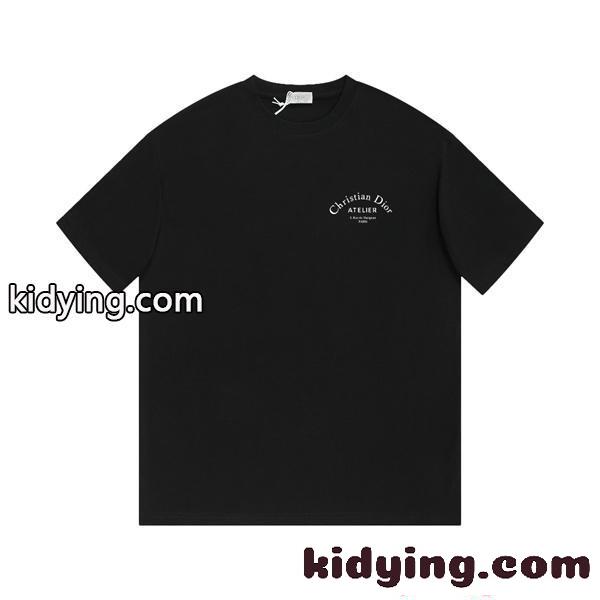 売れ筋 ホワイト シンプル 洗練 モダン カジュアル DIOR ディオール コピー メンズ 半袖Tシャツ-7