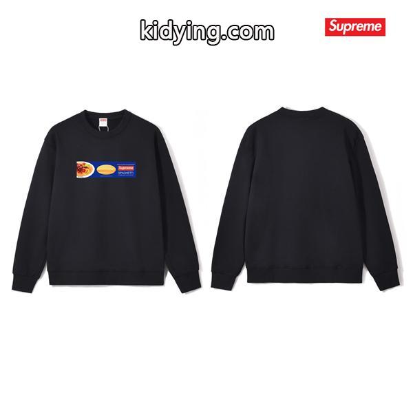 当店イチオシ 厚手 ブラック 限定 新作 ロゴ スウェット SUPREME シュプリーム コピー-1