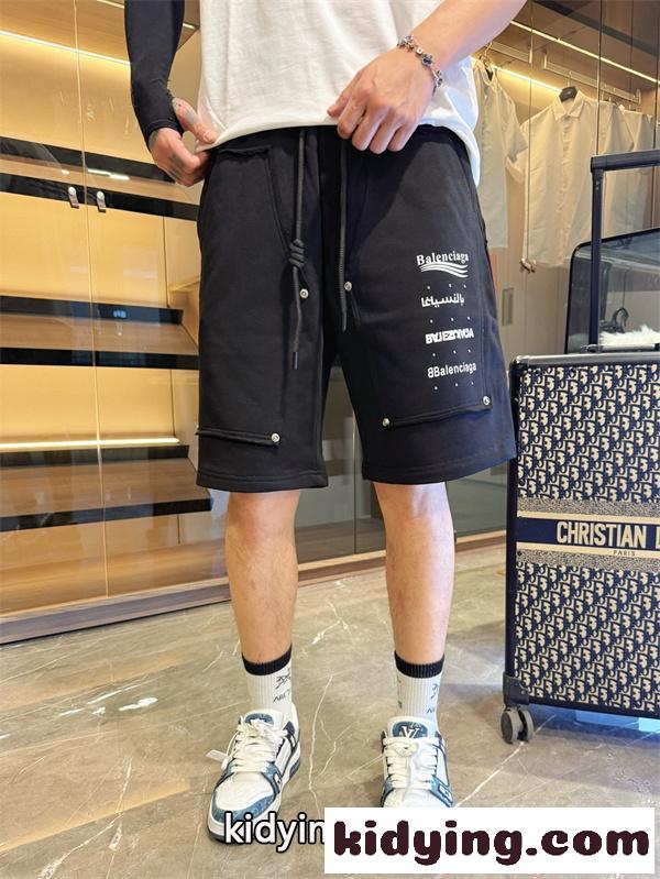 BALENCIAGA ハーフパンツ ポケット バレンシアガ コピー 機能性 ストリート系 動きやすい 夏コーデ-2