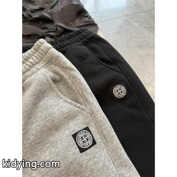 STONE ISLAND ストーンアイランド コピー 2025定番 プレミアム スウェットパンツ 裏起毛-6
