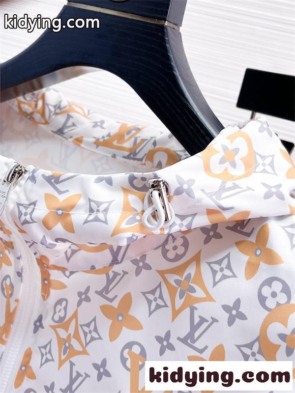 LOUIS VUITTON セットアップ ルイヴィトン スーパーコピー 幾何柄 清涼感 紫外線カット リラックス ビーチ-5