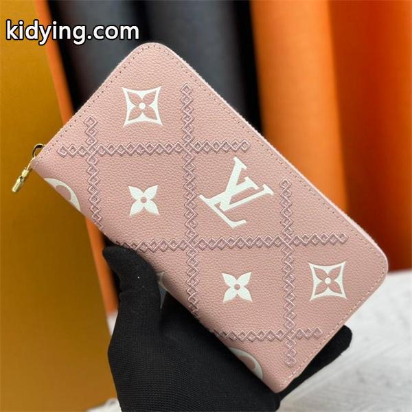 LOUIS VUITTON コピー モダン 上質 ブラウン モノグラム ジップ長財布 ルイヴィトン-1