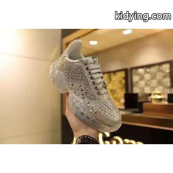 ジミーチュウ Jimmy Choo レディース スニーカー 抜群な光沢感で一番流行りになったアイテム コピー 最安値 DIAMONDFWIH-0