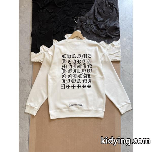 クラシックエンブレム スウェット 上質裏毛 着回し自在 クロムハーツ Chrome Hearts コピー-2