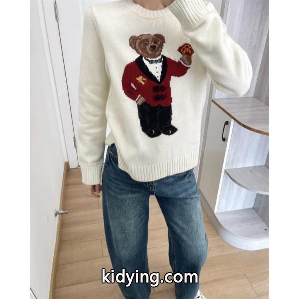 Polo Ralph Lauren ポロ ラルフローレン コピー ニット セーター トップス 秋冬 カジュアル 可愛い-6