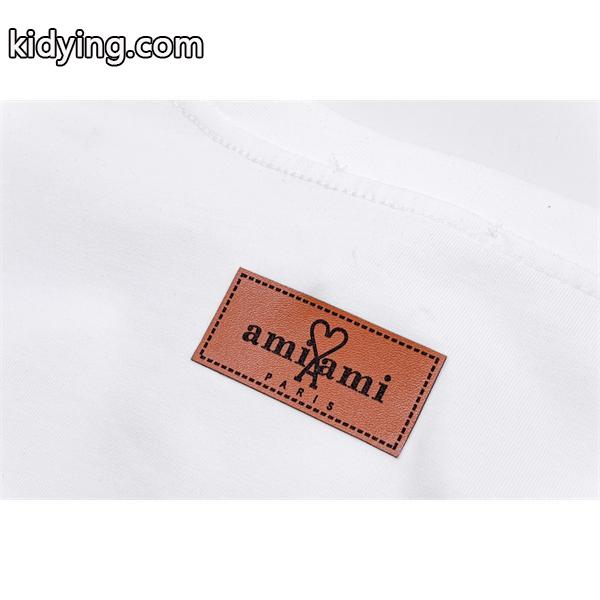 AMI PARIS アミ パリス コピー 2025秋冬コーデ 中厚素材 ブラック 刺繍 トレーナー-7