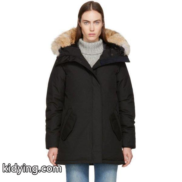 カナダグース レディース ダウンジャケット アウター Black Down Black Label Cannington Parka :hc-172014f061005:フェルマート fermart 3号店 - 通販ショッピング-0